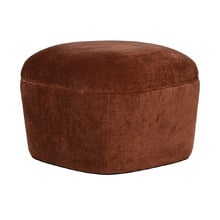 Karin Chenille Ottoman